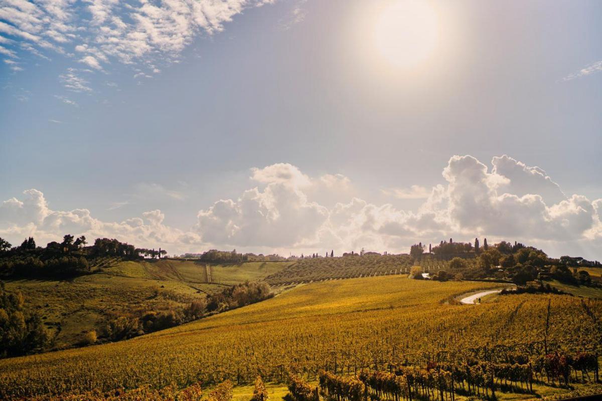 Villa Il Castagno Wine & Resort سيينا المظهر الخارجي الصورة